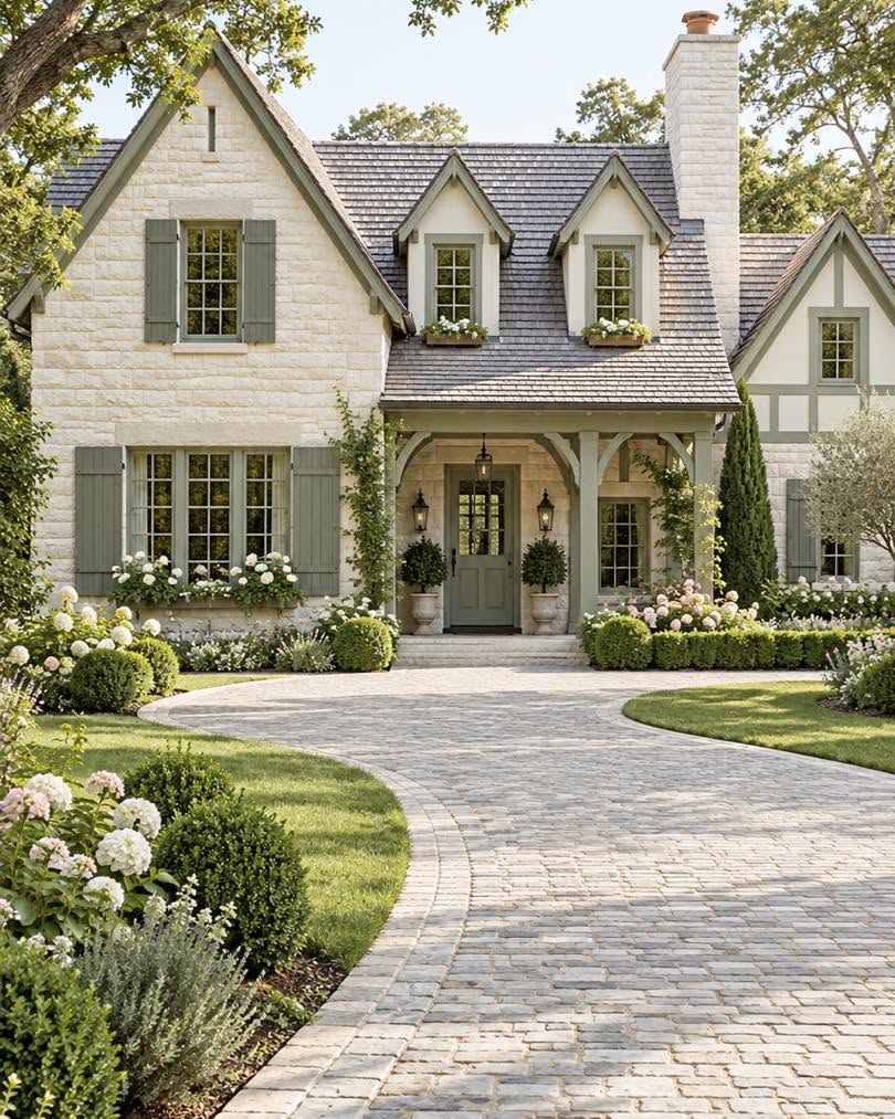 French inspired cottage